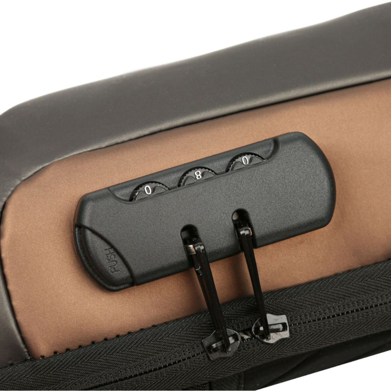 Geantă pentru piept pentru bărbați, capacitate mare, multifuncțională, stil urban minimalist, impermeabilă, anti-furt, material Oxford