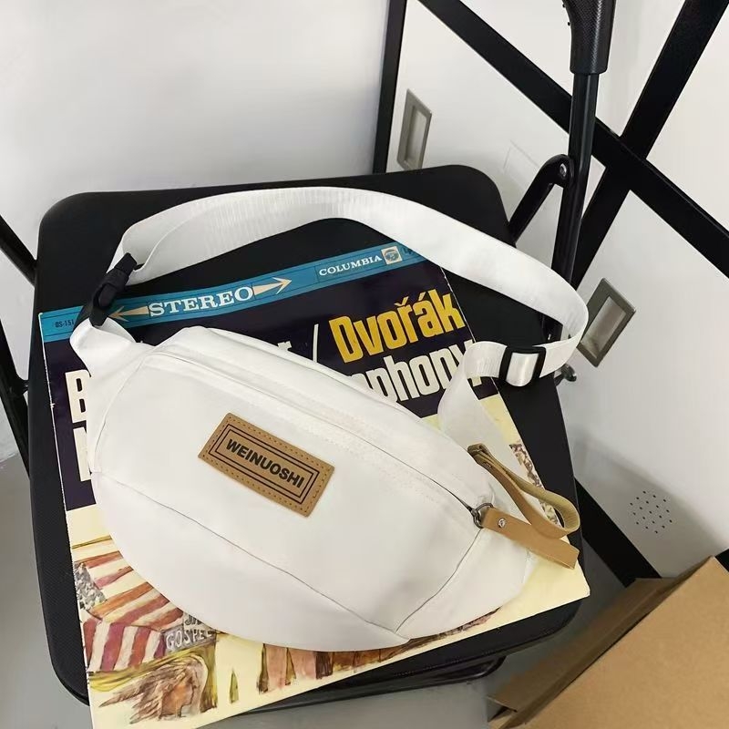 Geantă de talie pentru bărbați – Simplitate urbană (Nylon; Ultra-ușoară; căptușeală din poliester)