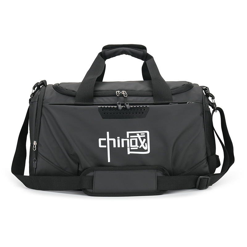 Putna torba s odjeljkom suhih i mokrih stvari, crossbody dizajn, Oxford materijal, vodootporan, unisex