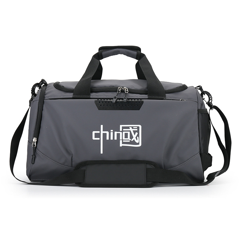 Putna torba s odjeljkom suhih i mokrih stvari, crossbody dizajn, Oxford materijal, vodootporan, unisex
