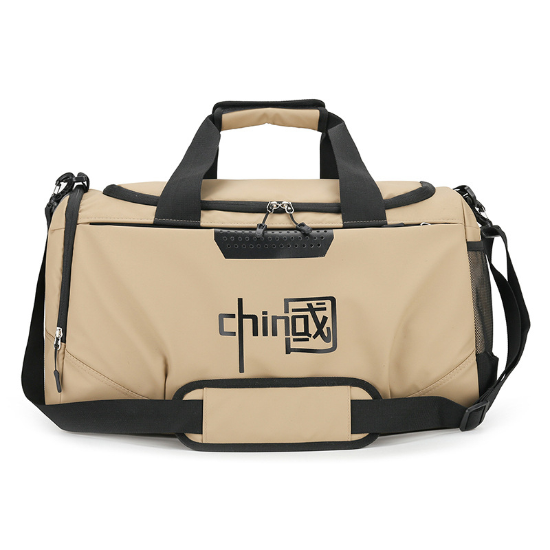 Putna torba s odjeljkom suhih i mokrih stvari, crossbody dizajn, Oxford materijal, vodootporan, unisex
