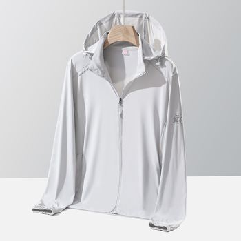Unisex ljetna windbreaker jakna s UV zaštitom UPF50+, najlon, prozračna, brzo sušeća, ultra lagana