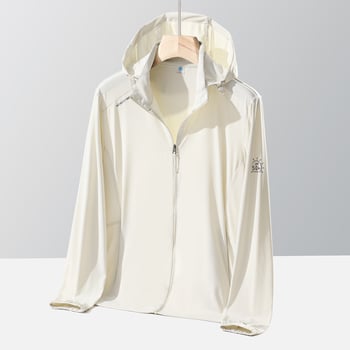 Unisex ljetna windbreaker jakna s UV zaštitom UPF50+, najlon, prozračna, brzo sušeća, ultra lagana