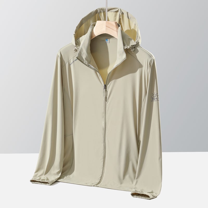 Unisex ljetna windbreaker jakna s UV zaštitom UPF50+, najlon, prozračna, brzo sušeća, ultra lagana