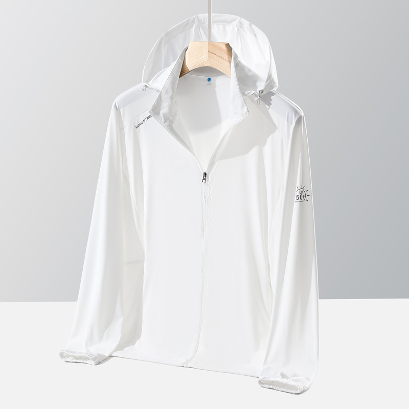 Unisex ljetna windbreaker jakna s UV zaštitom UPF50+, najlon, prozračna, brzo sušeća, ultra lagana