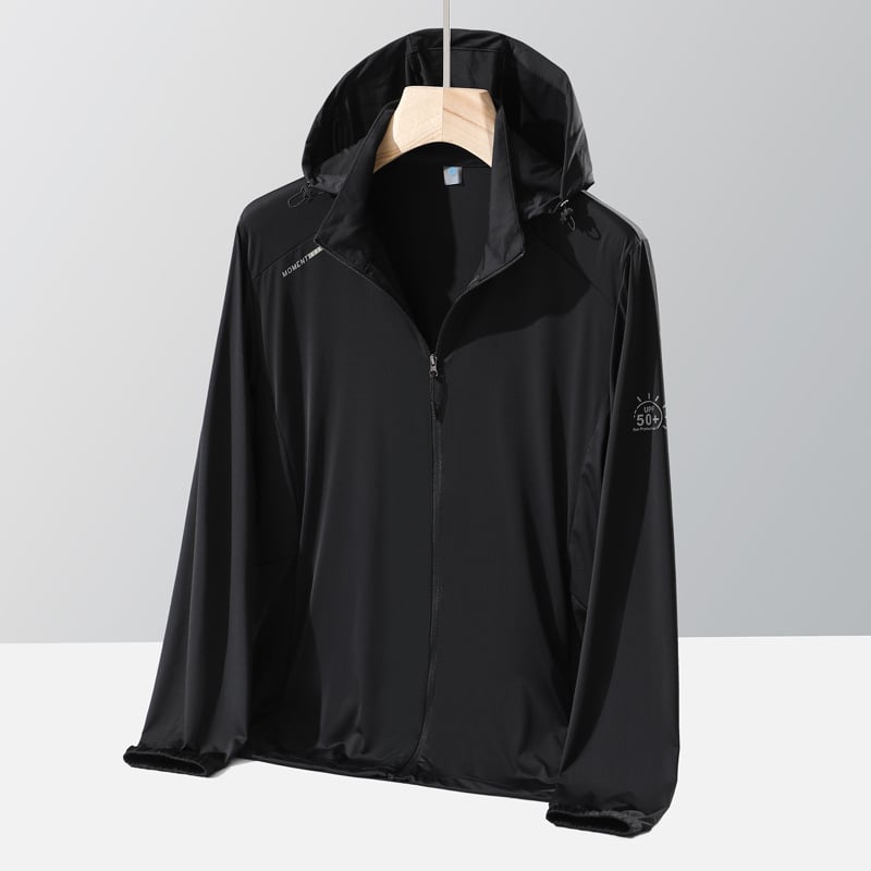 Unisex ljetna windbreaker jakna s UV zaštitom UPF50+, najlon, prozračna, brzo sušeća, ultra lagana
