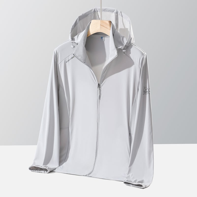 Unisex ljetna windbreaker jakna s UV zaštitom UPF50+, najlon, prozračna, brzo sušeća, ultra lagana