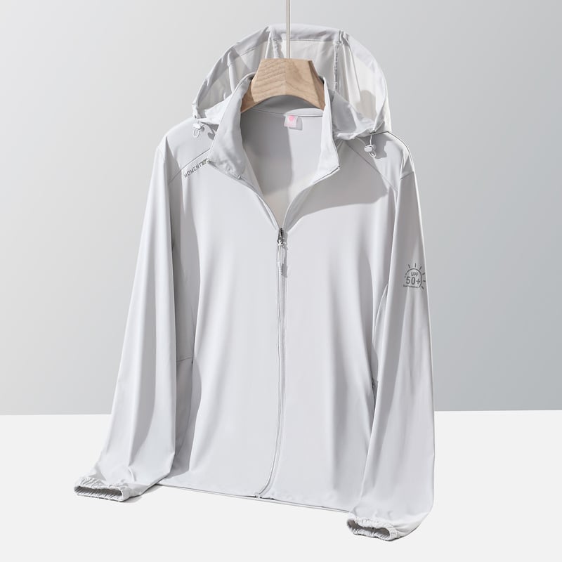Unisex ljetna windbreaker jakna s UV zaštitom UPF50+, najlon, prozračna, brzo sušeća, ultra lagana