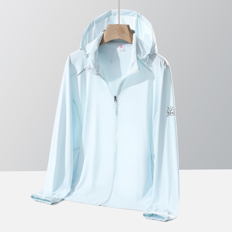 Unisex ljetna windbreaker jakna s UV zaštitom UPF50+, najlon, prozračna, brzo sušeća, ultra lagana
