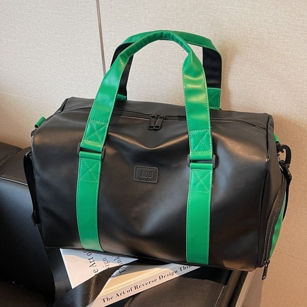 Unisex PU kožna torba za poslovna putovanja, nosiva preko ramena i crossbody, kapacitet 36–55 L, otporna na habanje, podstava od poliestera