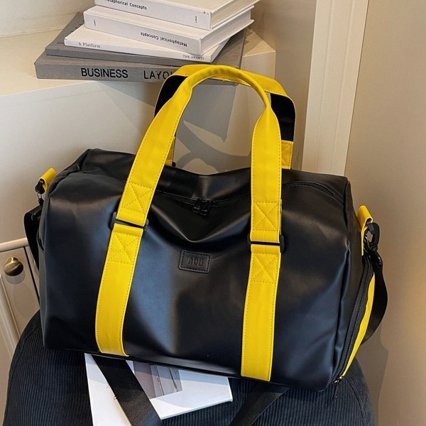 Unisex PU kožna torba za poslovna putovanja, nosiva preko ramena i crossbody, kapacitet 36–55 L, otporna na habanje, podstava od poliestera