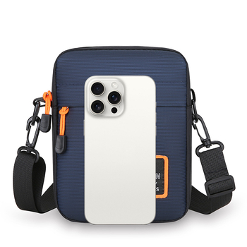 Férfi keresztpántos táska — városi egyszerűség; Anyag: Oxford szövet; Funkciók: ultrakönnyű, bővíthető; Mintázat: egyszínű; Belső: poliészter