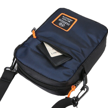 Férfi keresztpántos táska — városi egyszerűség; Anyag: Oxford szövet; Funkciók: ultrakönnyű, bővíthető; Mintázat: egyszínű; Belső: poliészter