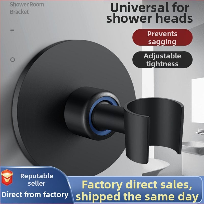 Ανοξείδωτο κράτημα ντους χωρίς τρύπες, μοντέλο FL-175, ανοδίωση, μοντέρνος μινιμαλιστικός σχεδιασμός