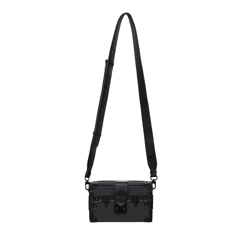 Muška crossbody torba s retro stilom euro-američki, PU materijal, vodootporna, izuzetno lagana, preklopiva — FILWHITE