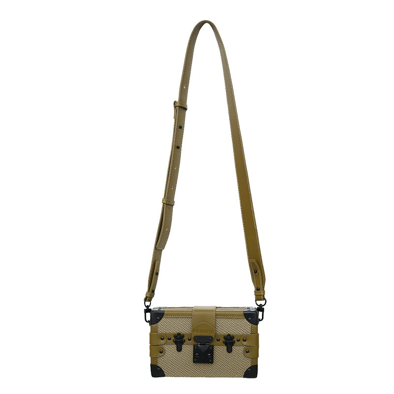 Muška crossbody torba s retro stilom euro-američki, PU materijal, vodootporna, izuzetno lagana, preklopiva — FILWHITE