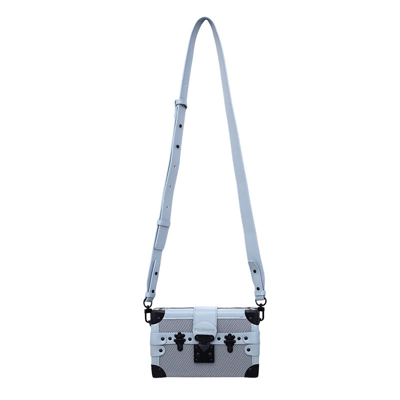 Muška crossbody torba s retro stilom euro-američki, PU materijal, vodootporna, izuzetno lagana, preklopiva — FILWHITE