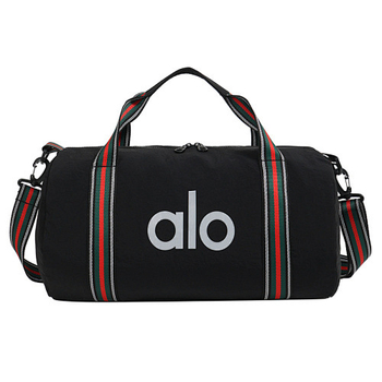 Alo crossbody torba, kapacitet 20-35L, najlon, vodootporna, ultra lagana, odjeljivanje suho-mokro, proširiva za putovanja i fitness