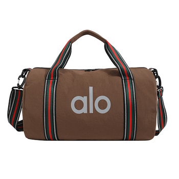 Alo crossbody torba, kapacitet 20-35L, najlon, vodootporna, ultra lagana, odjeljivanje suho-mokro, proširiva za putovanja i fitness
