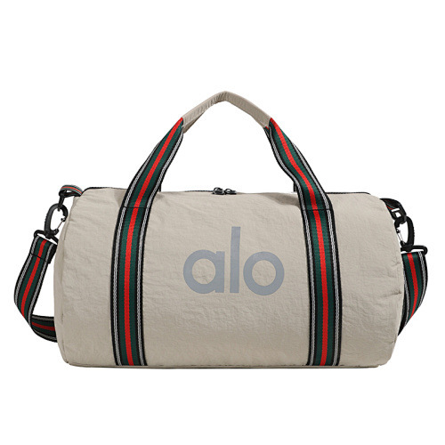 Alo crossbody torba, kapacitet 20-35L, najlon, vodootporna, ultra lagana, odjeljivanje suho-mokro, proširiva za putovanja i fitness