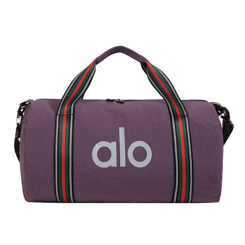 Alo crossbody torba, kapacitet 20-35L, najlon, vodootporna, ultra lagana, odjeljivanje suho-mokro, proširiva za putovanja i fitness