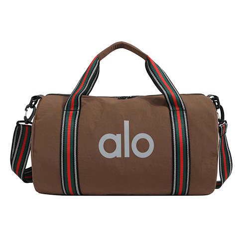 Alo crossbody torba, kapacitet 20-35L, najlon, vodootporna, ultra lagana, odjeljivanje suho-mokro, proširiva za putovanja i fitness