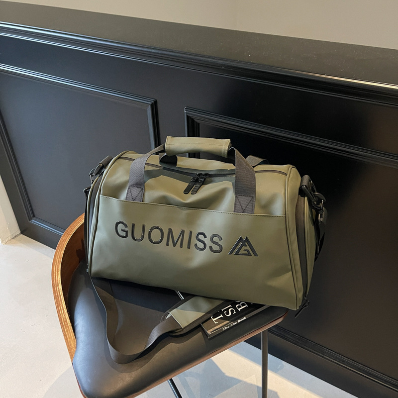 Fitness torba + odjeljak za mokro/suvo + (Kapacitet: 20-35L; Materijal: Oxford tkanina; Otporan na habanje; Unisex; Podstava: poliester)