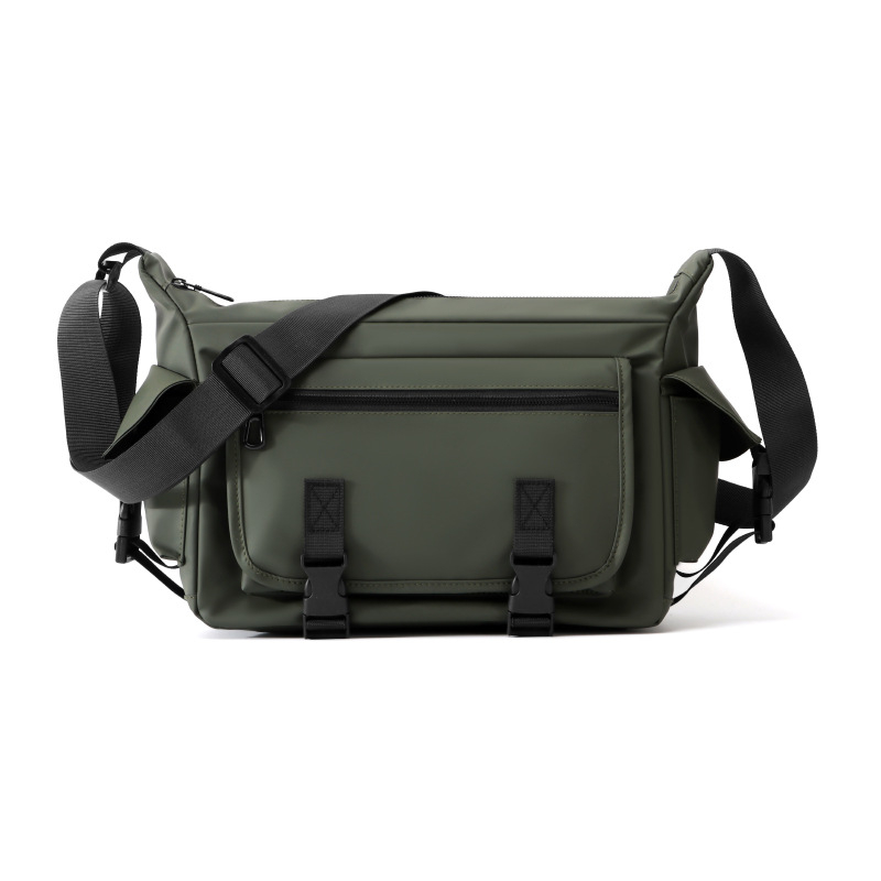 Muška crossbody torba - Velika zapremina, Najlon, Vodootporna, Otporna na habanje, Ulični stil