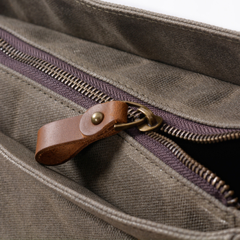 Muška platnena crossbody torba od platna | vodootporna, RFID zaštita, otpornost na rezanje, za 12-inčni laptop