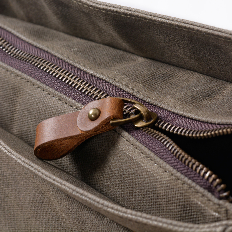 Muška platnena crossbody torba od platna | vodootporna, RFID zaštita, otpornost na rezanje, za 12-inčni laptop