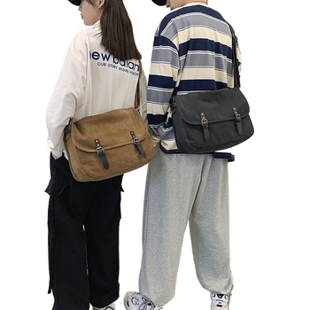 Muška crossbody torba s neutralnim stilom, materijal od svile s cvjetnim motivom, podstava od platna, uzorak 69850, proljeće 2024., pogodna za slobodno vrijeme putovanja.