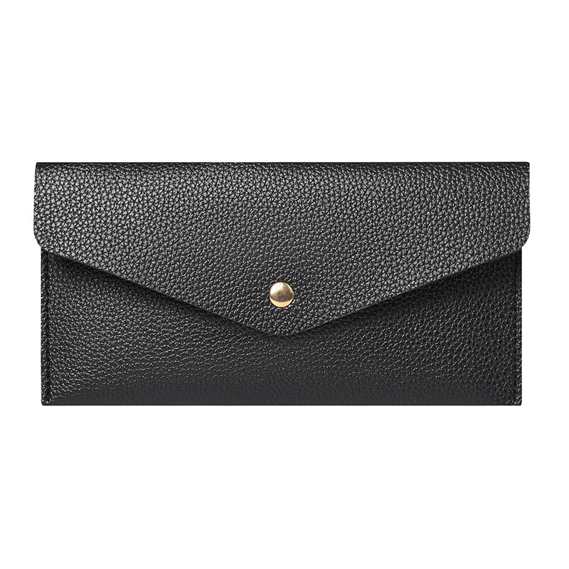 Duga PU kožna novčanka — clutch torba uličnog stila, PU podstava, proljeće 2025, pogodno za pohranu