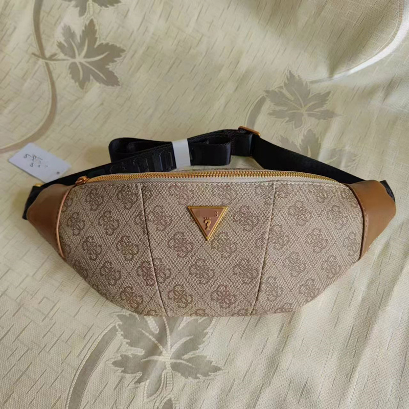 Muška prsna torbica s natpisom slovima, PU materijal, ultra lagana, gradski stil, podstava od poliestera