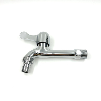 Prívod vody pre práčku, dizajn s jednopojazdovým kĺbom, telo zo zliatiny zinku, mosadzové jadro ventilu, vhodný pre pripojenie k práčke a umývadlu