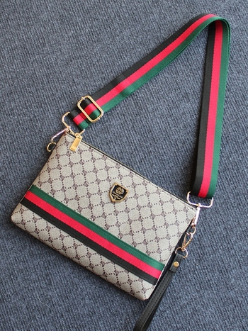 Muška crossbody torbica – ulični stil, PVC, prugasti uzorak, smanjenje opterećenja, Mini Dragon