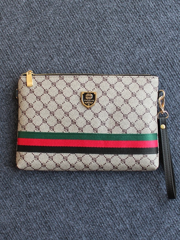 Muška crossbody torbica – ulični stil, PVC, prugasti uzorak, smanjenje opterećenja, Mini Dragon