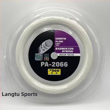 Ütőhúr tollaslabdához és asztaliteniszhez (anyag: nagy szilárdságú nylon többszálas; eredet: Fujian; alkalmazható sportok: tollaslabda és asztalitenisz)