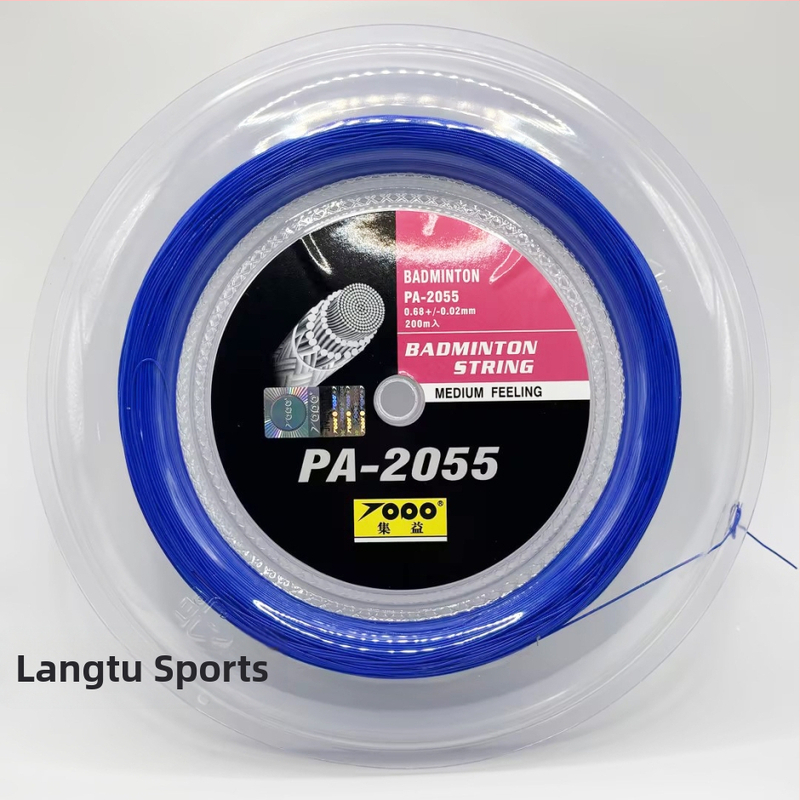 Ütőhúr tollaslabdához és asztaliteniszhez (anyag: nagy szilárdságú nylon többszálas; eredet: Fujian; alkalmazható sportok: tollaslabda és asztalitenisz)