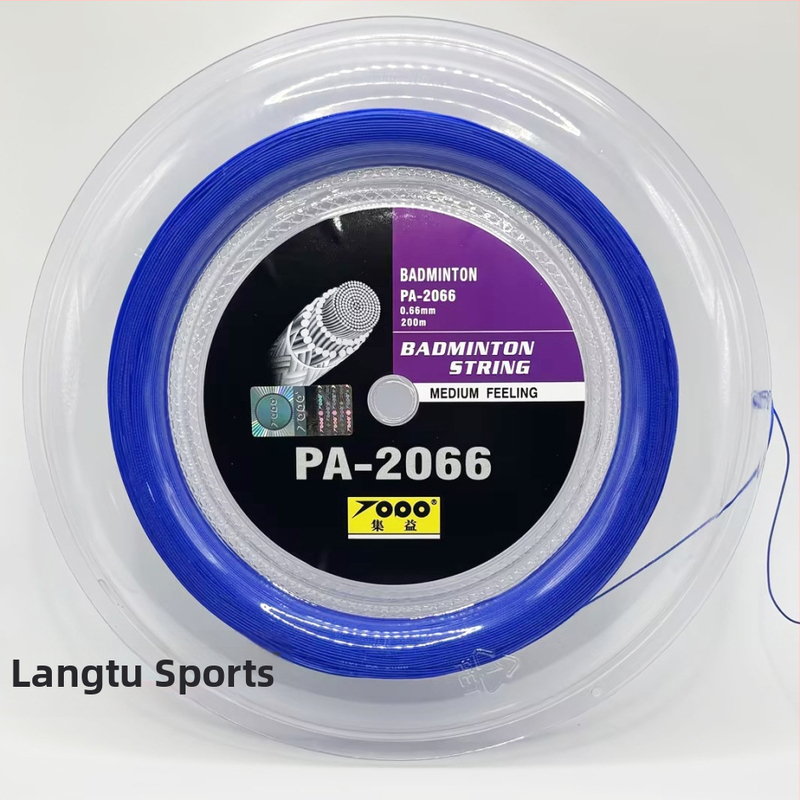 Ütőhúr tollaslabdához és asztaliteniszhez (anyag: nagy szilárdságú nylon többszálas; eredet: Fujian; alkalmazható sportok: tollaslabda és asztalitenisz)