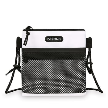 Muška torba preko ramena s uličnim stilom, japanski stil crossbody, geometrijski uzorak, Oxford tkanina, poliester podstava