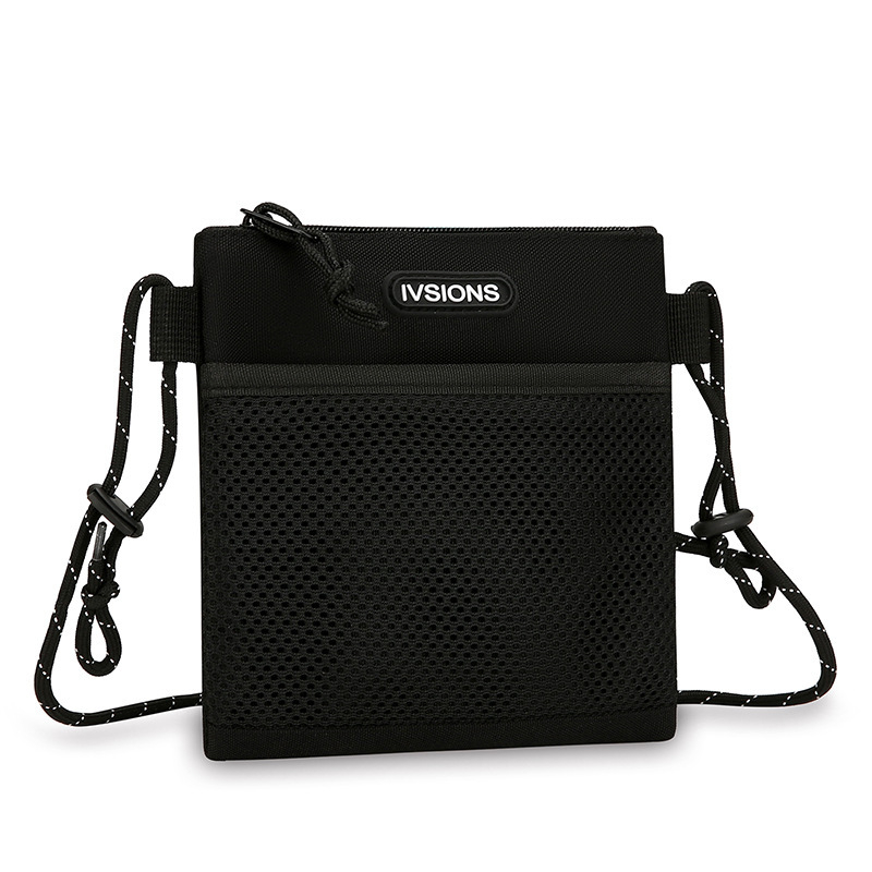 Muška torba preko ramena s uličnim stilom, japanski stil crossbody, geometrijski uzorak, Oxford tkanina, poliester podstava