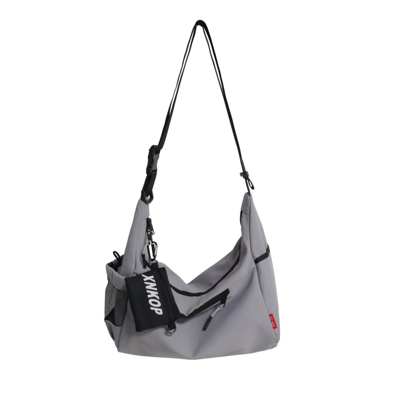 Muška crossbody torba, street style od najlona, prozračan dizajn za svakodnevnu upotrebu (Proljeće 2024)