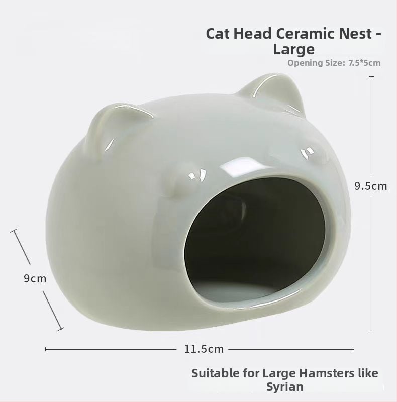 Κεραμικό καταφύγιο για χάμστερ με καλοκαιρινό δροσισμό και δημιουργική διαμόρφωση κλουβιού | Foam Fun | για χάμστερ | άνοιξη, καλοκαίρι, φθινόπωρο