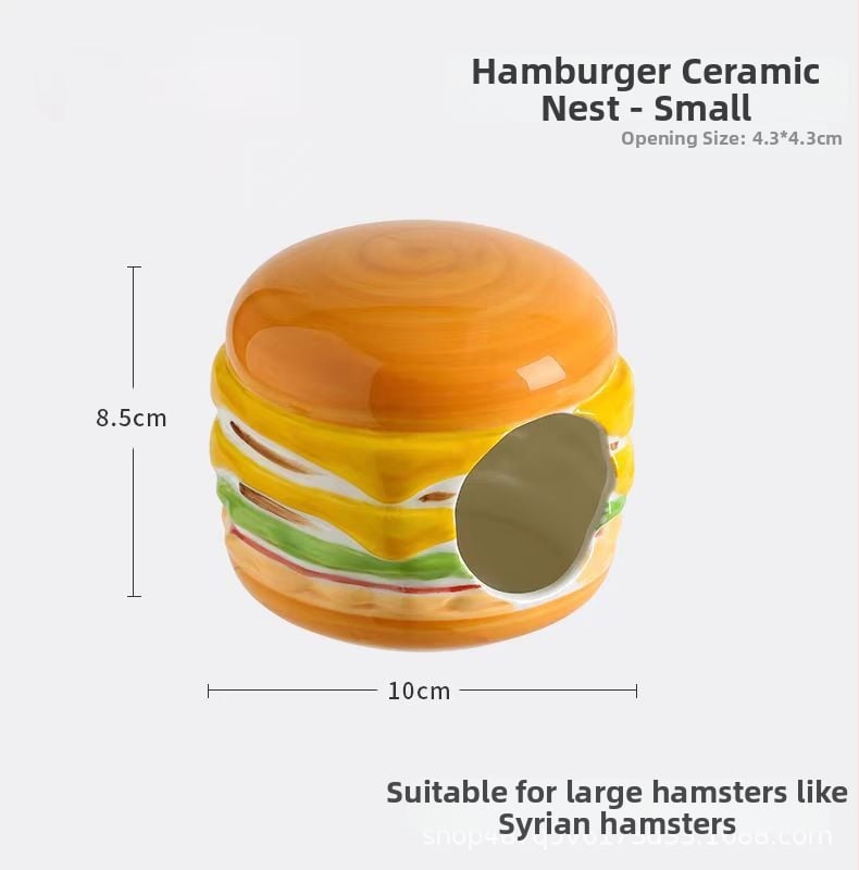 Κεραμικό καταφύγιο για χάμστερ με καλοκαιρινό δροσισμό και δημιουργική διαμόρφωση κλουβιού | Foam Fun | για χάμστερ | άνοιξη, καλοκαίρι, φθινόπωρο