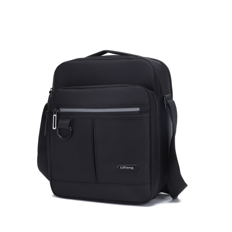 Muška torba preko ramena, urbani minimalistički stil, najlon, otporna na habanje, Shun Sai