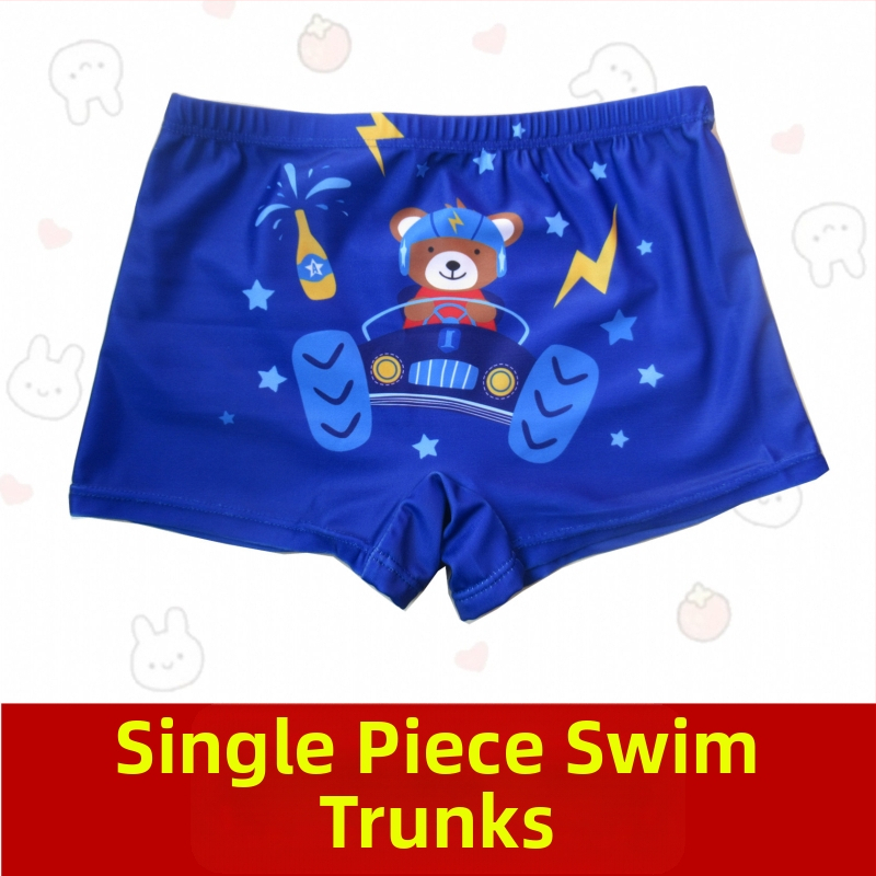 Slipuri de baie pentru băieți – Hai Shilin, poliester 88%, greutate 300 g/m², stil boxer