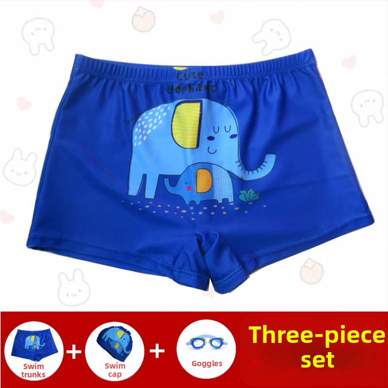 Slipuri de baie pentru băieți – Hai Shilin, poliester 88%, greutate 300 g/m², stil boxer