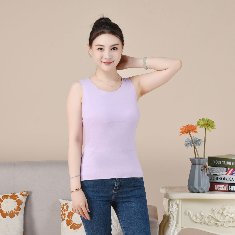 Vesto termică fără cusături, dublu strat, poliester, cu velur periat, glugă, decolteu în V, bază pentru iarnă