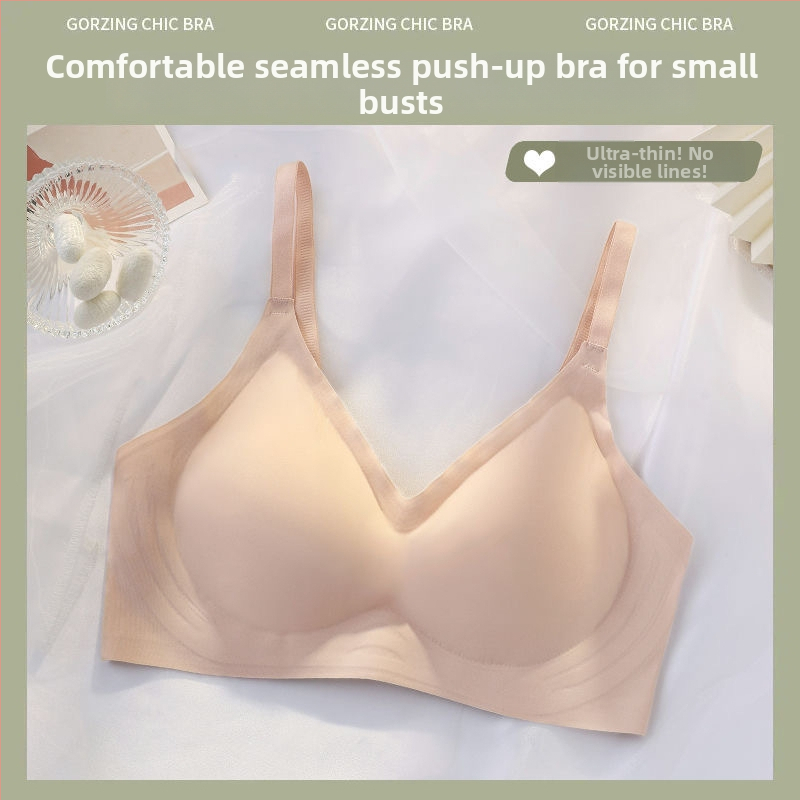 Bezšvová podprsenka s mäkkou oporou, bez drôtov, nylonový materiál 80–90%, priedušný, tvarovanie chrbta, pre ženy