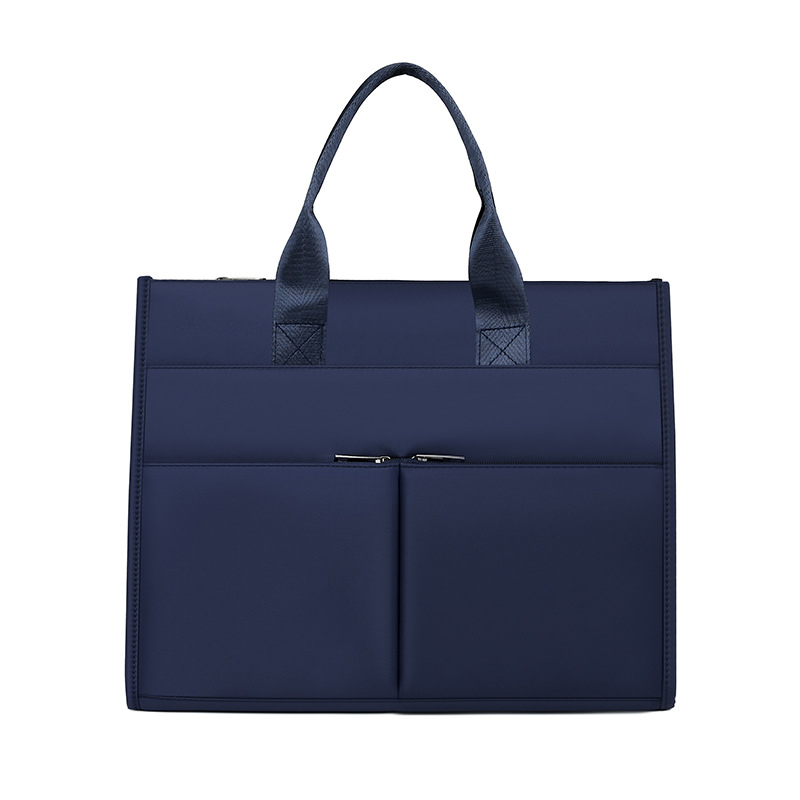 Ανδρική Επαγγελματική Τσάντα για Έγγραφα – Νάιλον σώμα, Επένδυση πολυεστέρα, Ανθεκτικότητα στη φθορά, Τσάντα γραφείου, Κατάλληλη για επαγγελματικά ταξίδια